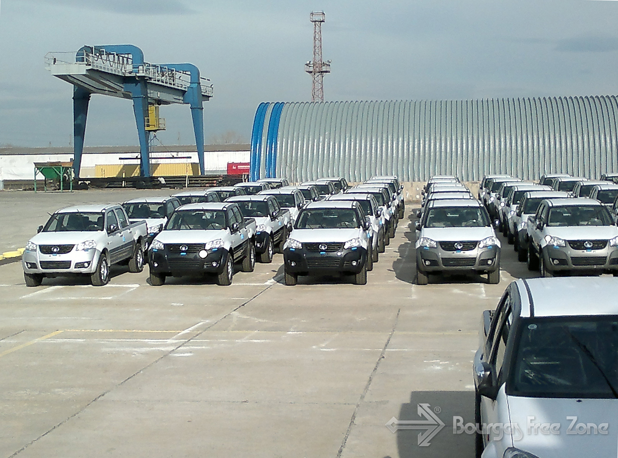 Нова доставка на автомобили в Свободна зона Бургас