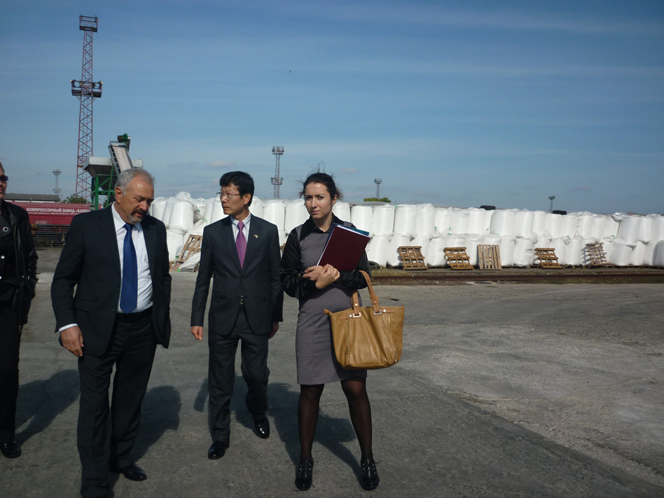 Посещение на Корейския посланик в Свободна зона Бургас