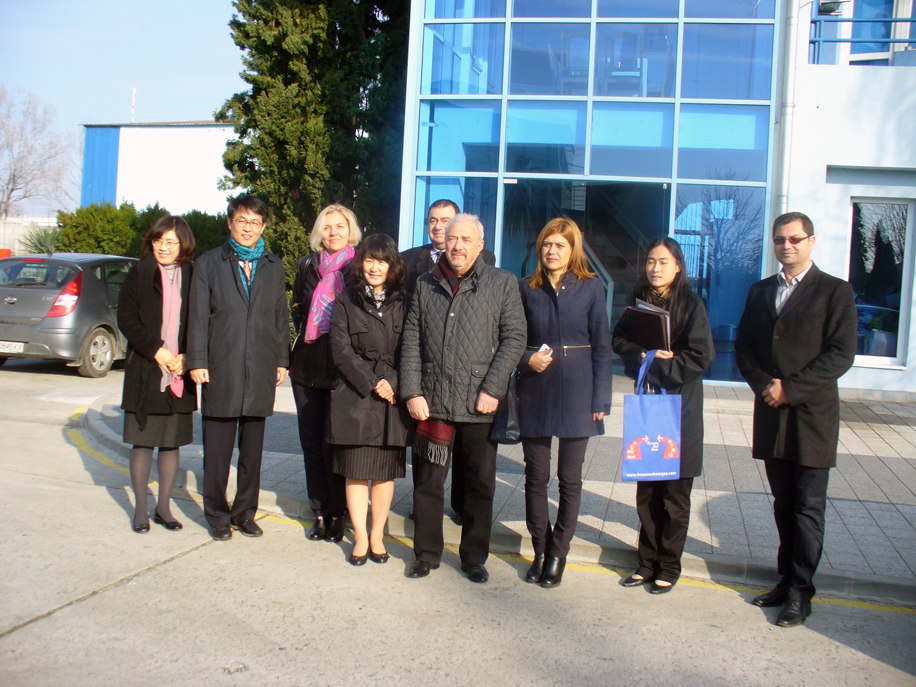 Корейска бизнес делегация посети Свободна зона Бургас